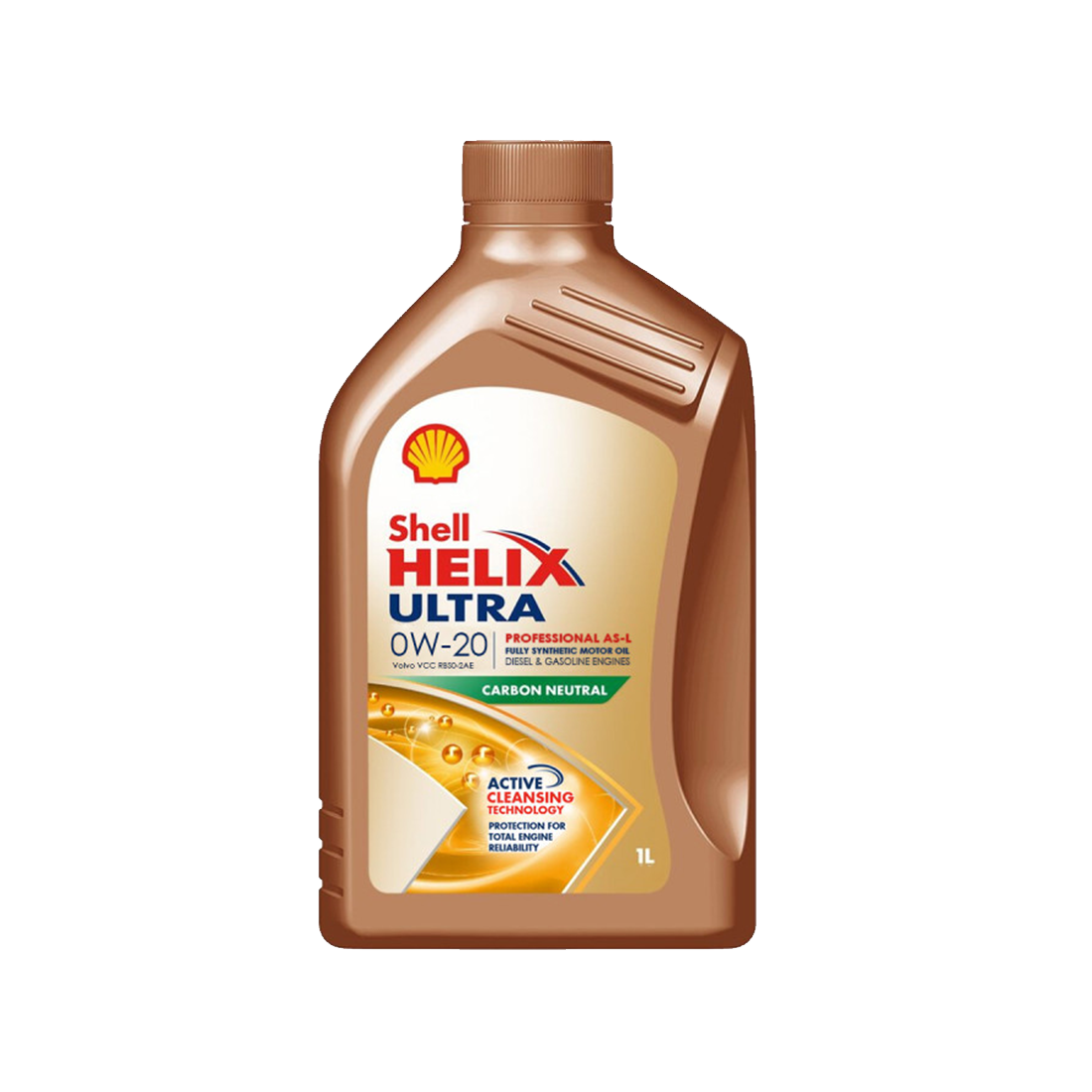 Shell Helix Ultra Professional AS-L 0w20 motorolie 1 liter - CROP
