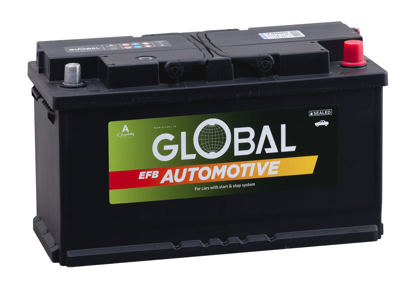 GLOBAL EFB L5 START/STOP Batteri 95Ah