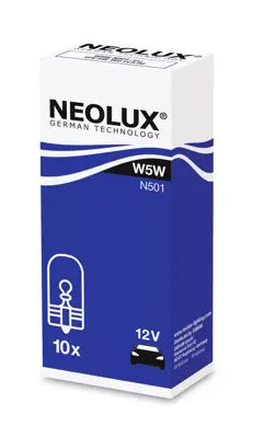 Glödlampa OSRAM Neolux N501 W5W 12V 5W W2.1x9.5D