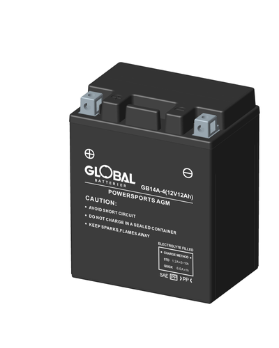 GLOBAL GB14A-4 FA MC Batteri 12Ah