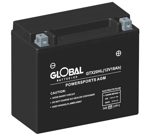 GLOBAL GTX20HL FA MC Batteri 18Ah