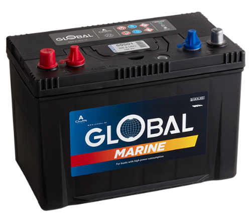 GLOBAL SMF MARIN Batteri 100Ah