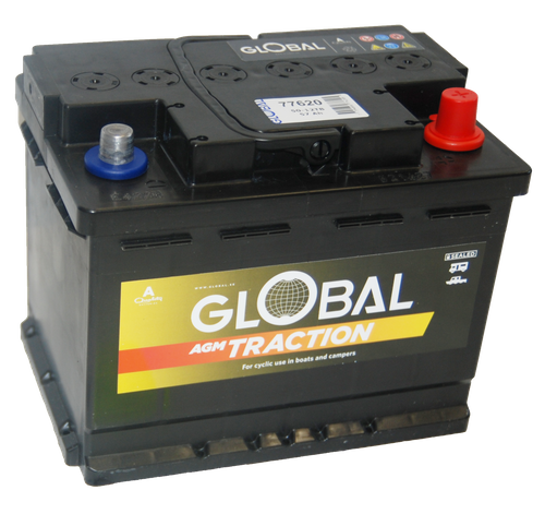 GLOBAL GL L2 45 AGM Batteri 60Ah