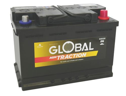 GLOBAL GL L3 55 AGM Batteri 70Ah