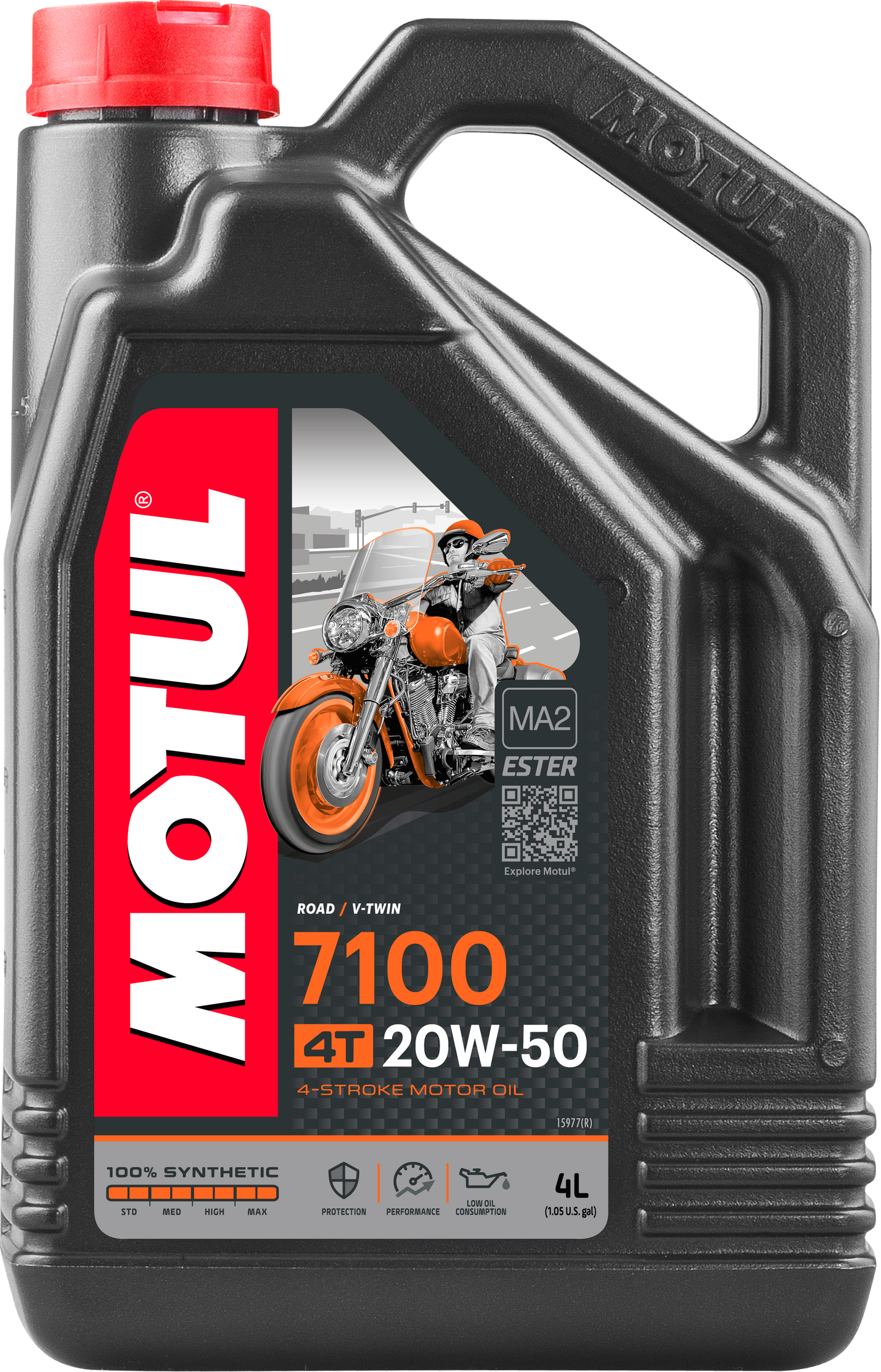 Motul 7100 4T 20W-50, 4 liter