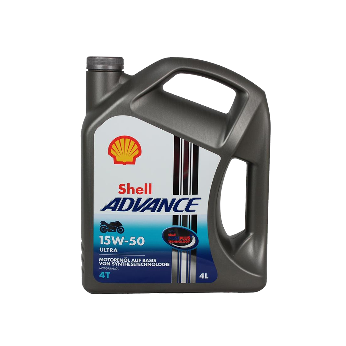 Syntetisk Motorolja Shell Advance 4T Ultra 15W-50, 4L – SGA Trading AB